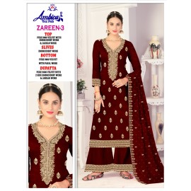 ZAREEN 3 VELVET AMBICA TEX  (Winter Collection)