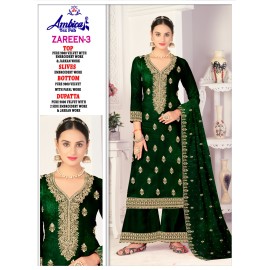 ZAREEN 3 VELVET AMBICA TEX  (Winter Collection)