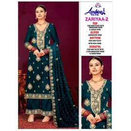 ZARIYAA 2 VELVET AMBICA TEX  (Winter Collection)