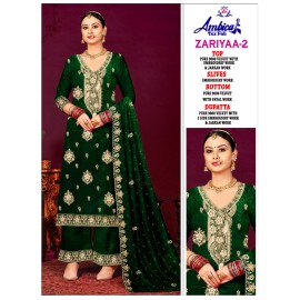 ZARIYAA 2 VELVET AMBICA TEX  (Winter Collection)