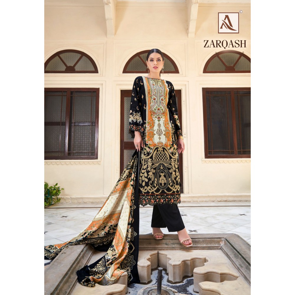 ZARQASH ALOK (Cotton Dupatta)