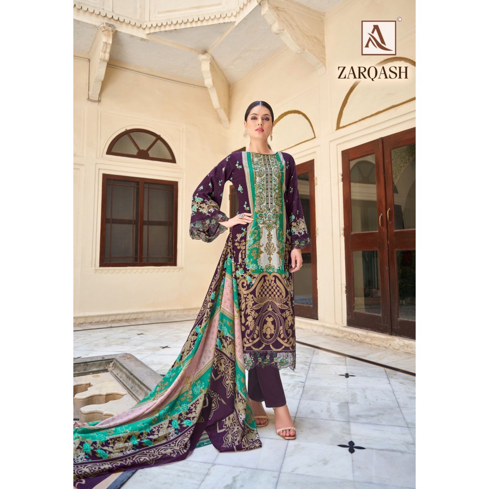 ZARQASH ALOK (Cotton Dupatta)