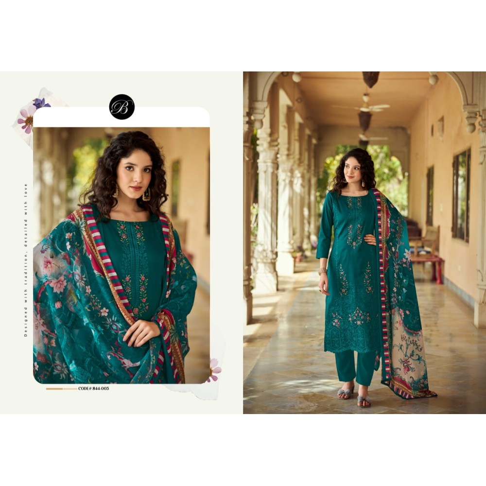 ZARQASH VOL 5 BELLIZA (Cotton Dupatta)