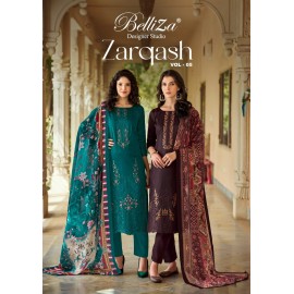 ZARQASH VOL 5 BELLIZA (Cotton Dupatta)