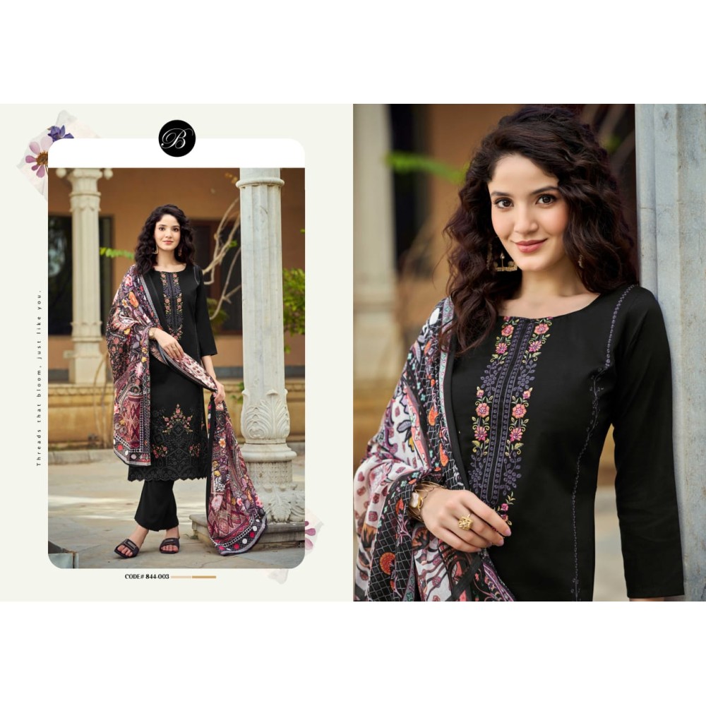 ZARQASH VOL 5 BELLIZA (Cotton Dupatta)