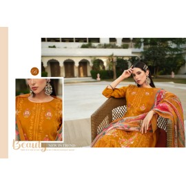 ZARQASH VOL 6 BELLIZA (Cotton Dupatta)