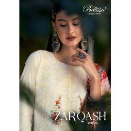ZARQASH VOL 6 BELLIZA (Cotton Dupatta)