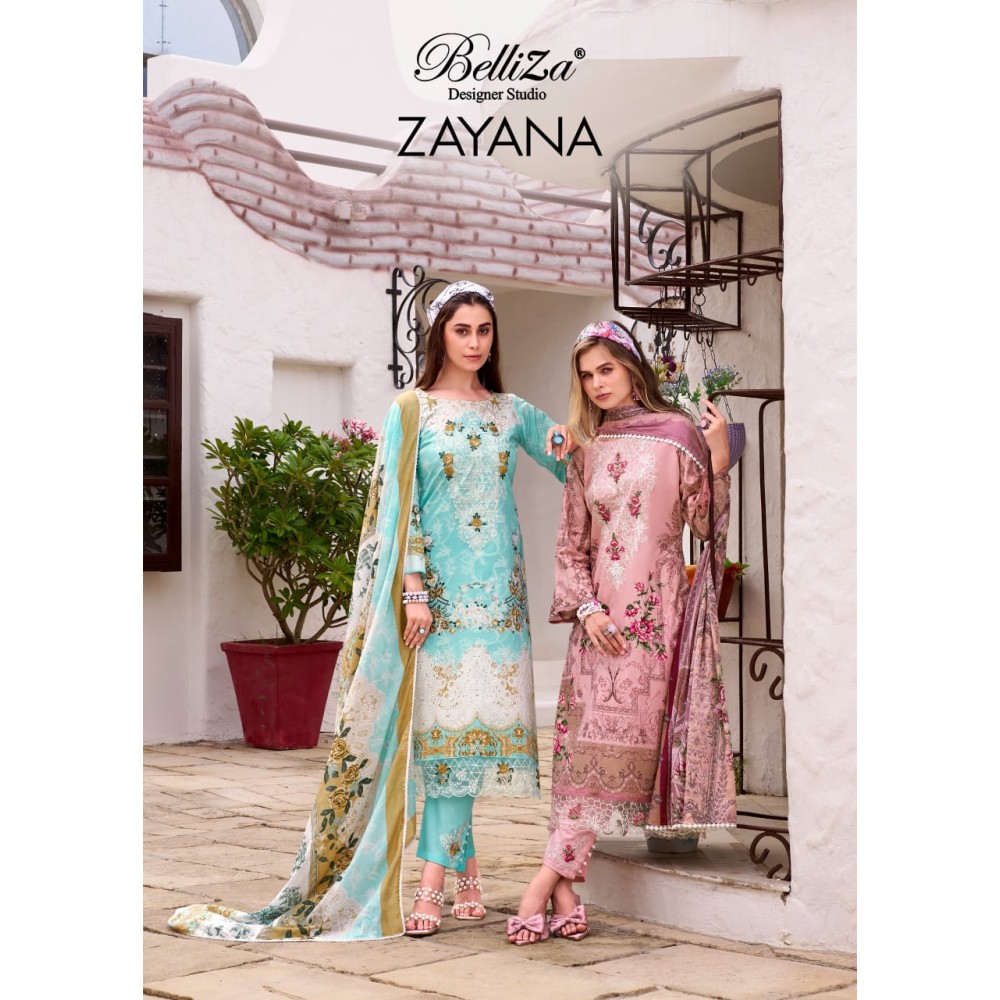 ZAYANA BELLIZA (cotton Dupatta)