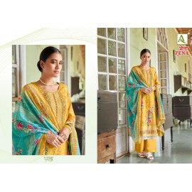 ZENA ALOK SUITS (Cotton Dupatta)