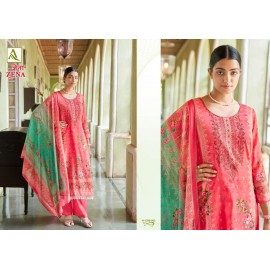 ZENA ALOK SUITS (Cotton Dupatta)