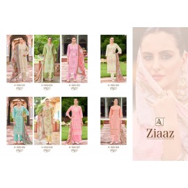 ZIAAZ ALOK SUITS (Cotton Dupatta)