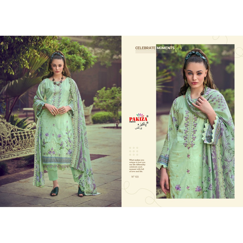 ZIAAZ VOL 1 PAKIZA (cotton Dupatta)