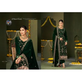 ZILPAH VELVET FOURDOTS (winter Collection)