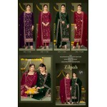 ZILPAH VELVET FOURDOTS (winter Collection)