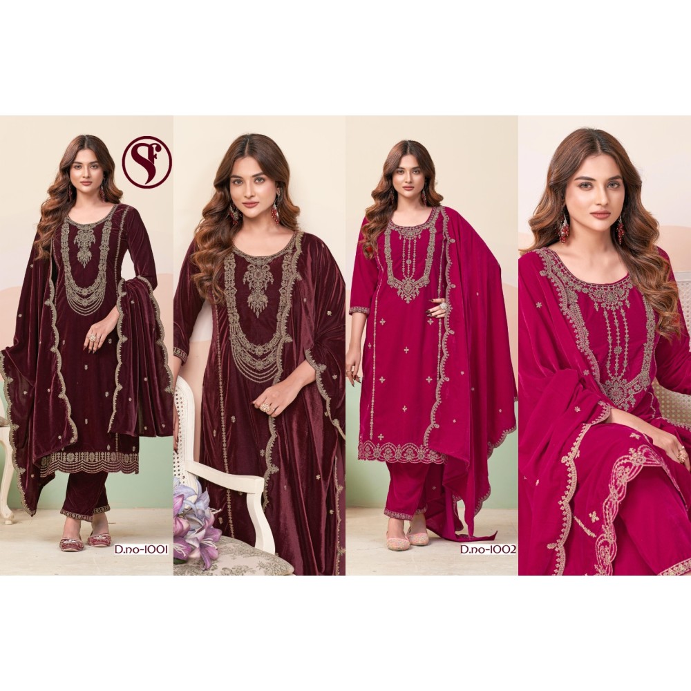 ZOHRA VELVET SWEETY  (Winter Collection)
