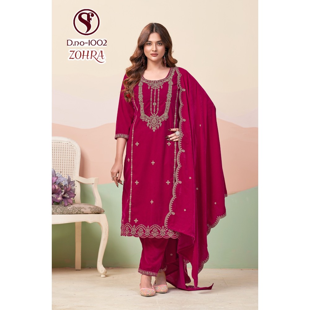 ZOHRA VELVET SWEETY  (Winter Collection)