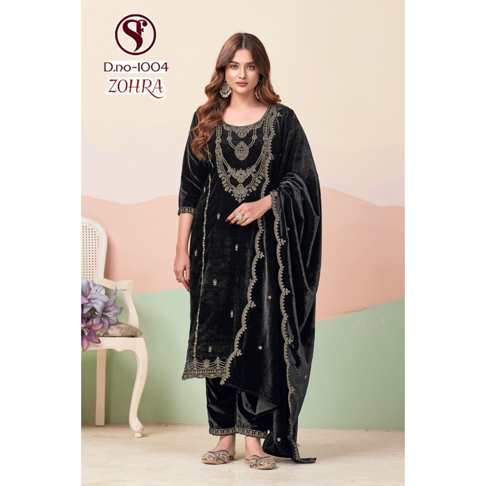 ZOHRA VELVET SWEETY  (Winter Collection)