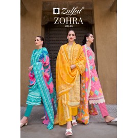 ZOHRA VOL 3 ZULFAT (Cotton Dupatta)