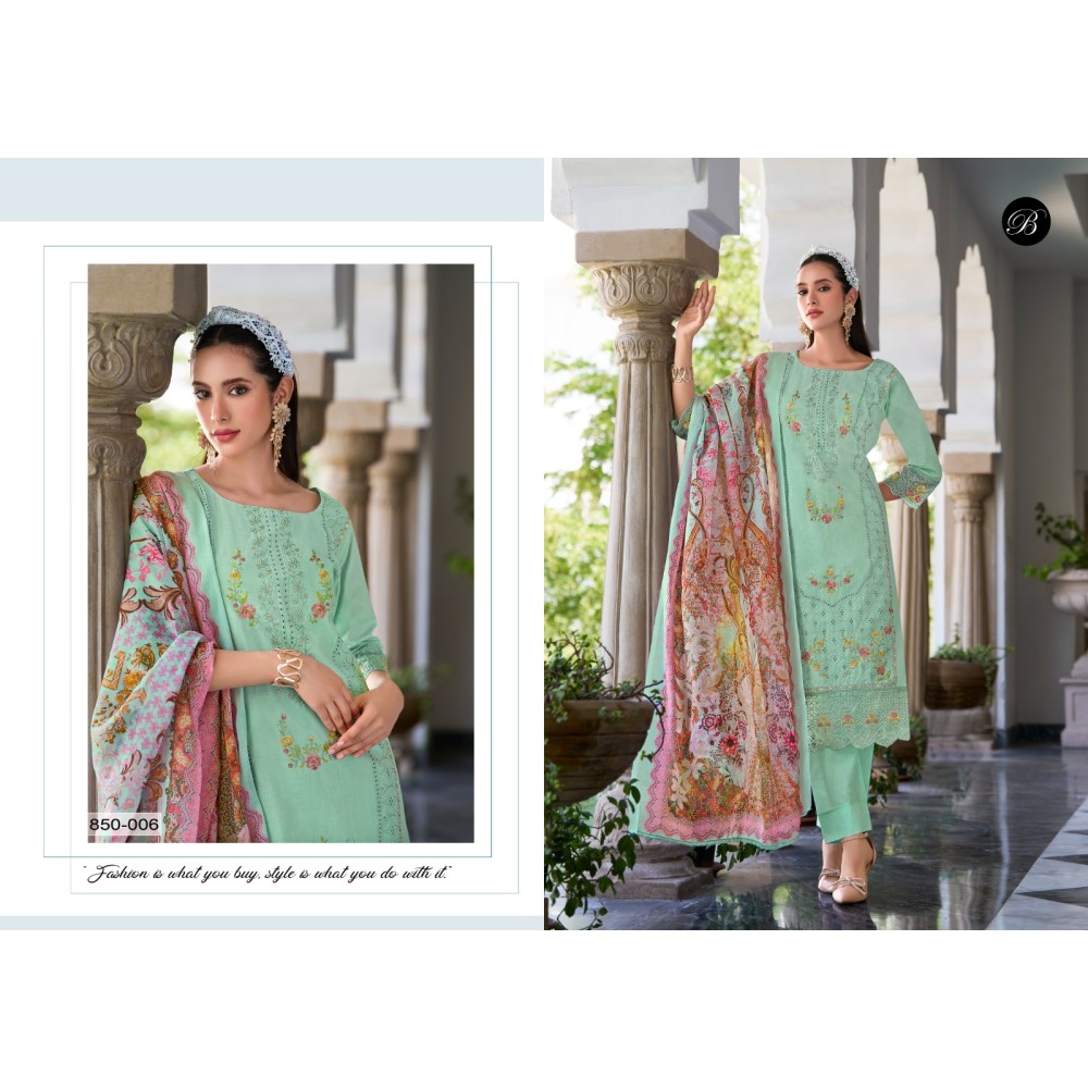 ZOYA VOL 2 BELLIZA (Cotton Dupatta)