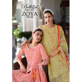 ZOYA VOL 2 BELLIZA (Cotton Dupatta)