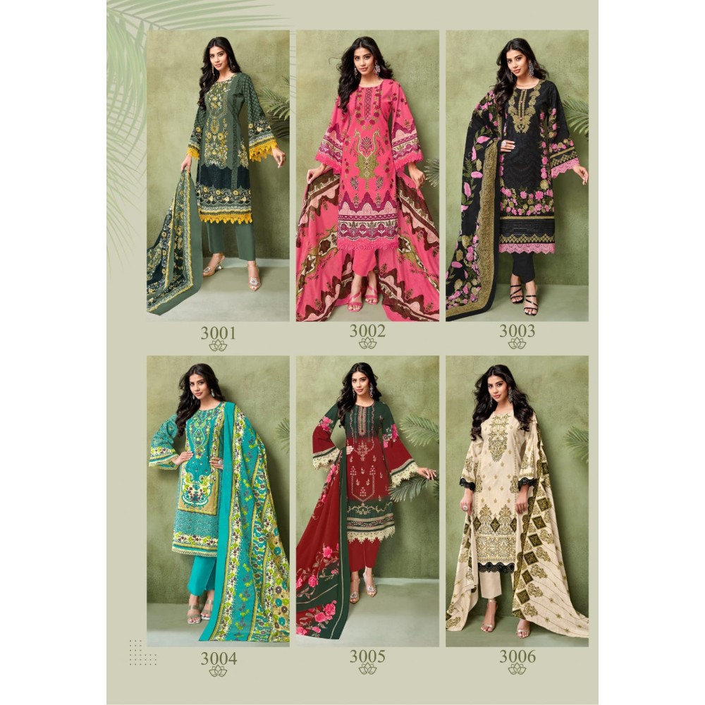 ZULFAT 3 MAYUR (Cotton Dupatta)