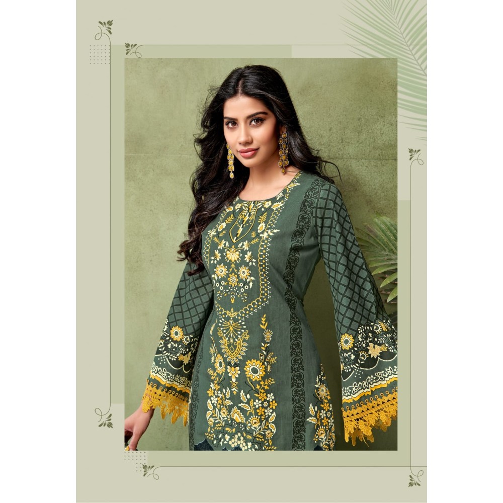 ZULFAT 3 MAYUR (Cotton Dupatta)