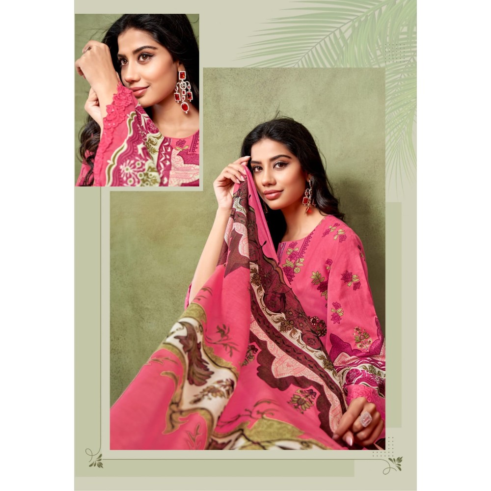 ZULFAT 3 MAYUR (Cotton Dupatta)