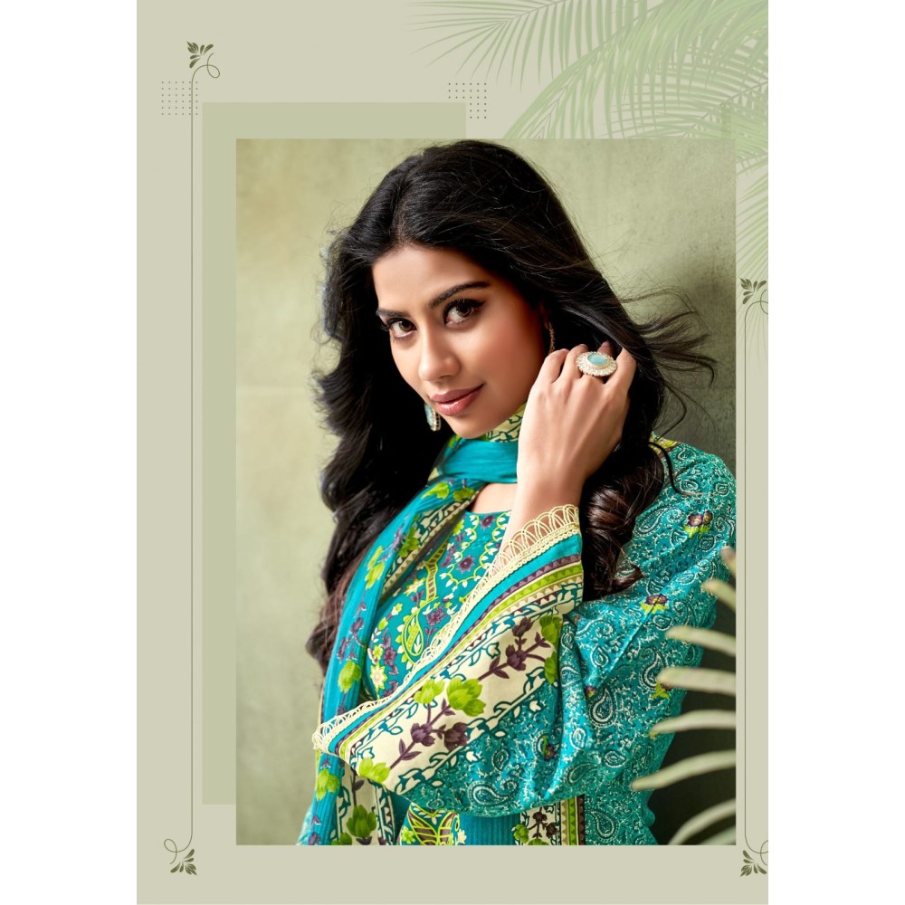 ZULFAT 3 MAYUR (Cotton Dupatta)