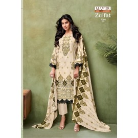 ZULFAT 3 MAYUR (Cotton Dupatta)