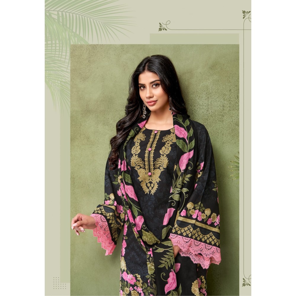 ZULFAT 3 MAYUR (Cotton Dupatta)