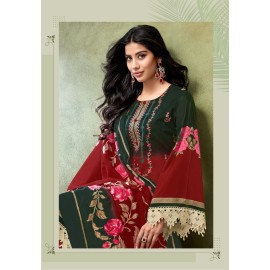 ZULFAT 3 MAYUR (Cotton Dupatta)